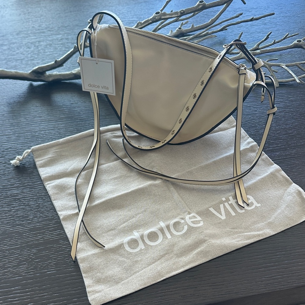 BNNW Dolce Vita Butter Yellow Crossbody Bag with fringe details!!!